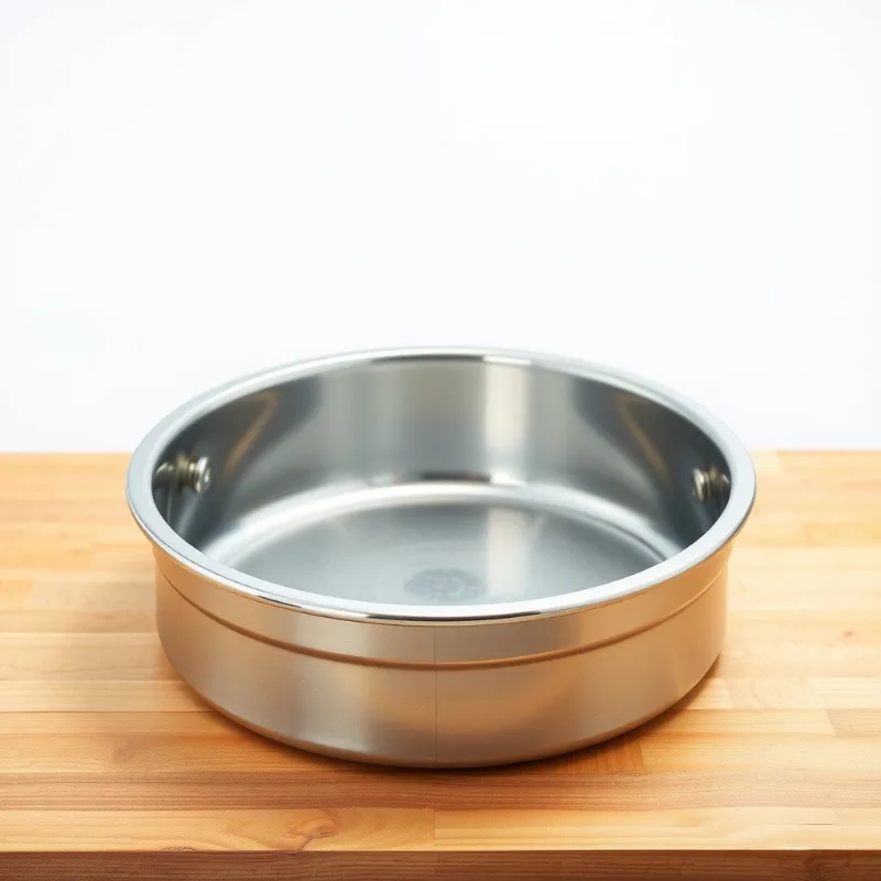 Mafter Bourgeat Stainless Steel Small Round Bread Pan